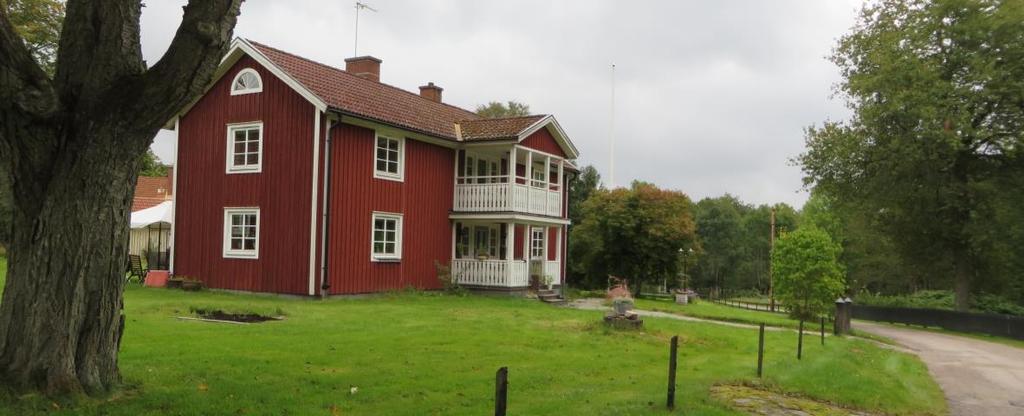 En av de två mangårdsbyggnaderna på Södergård.