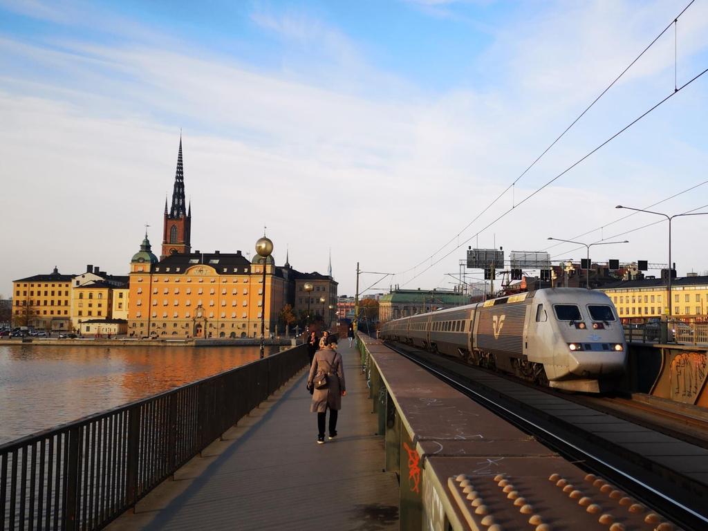 banarbete på sträckan Stockholm Central