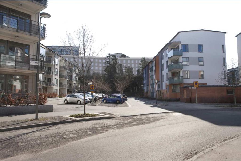 föreslagna huset syns