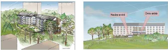 SID 7 (14) Särskilt de boende i uppgångarna Filipstadsbacken 48 50 som har lägenheterna i souterräng och gatunivå samt upp till plan 3 kommer att se en husfasad på enbart 25 meters avstånd.