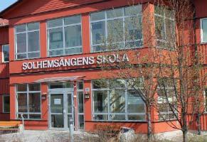 Utbyggnaden av Solhemsägnens skola genomförs i två etapper.