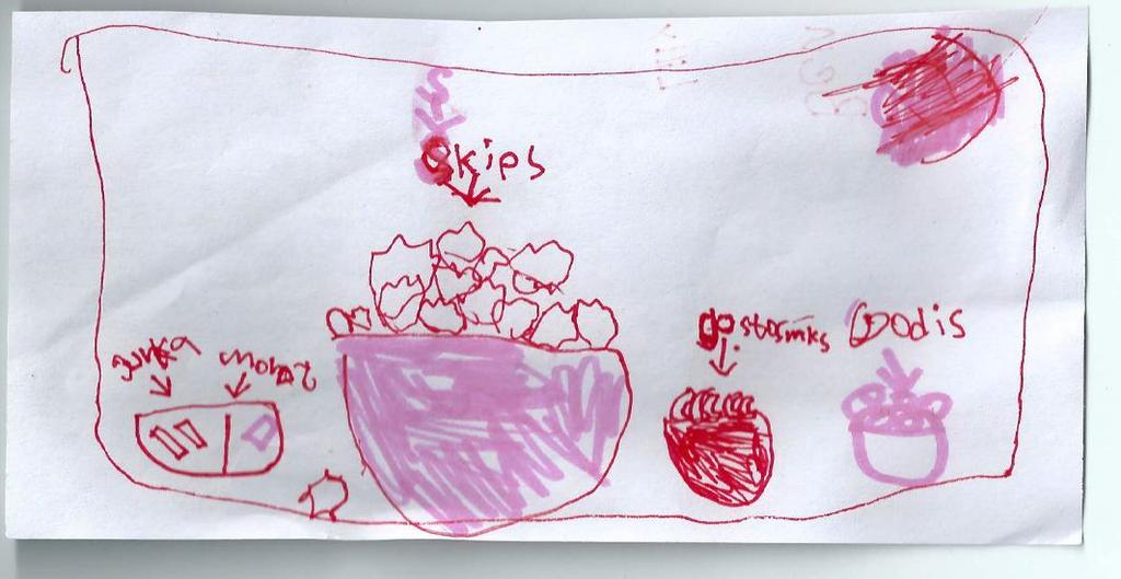 11 KNYTIS På knytise var det roligt och allt var jätte gott.