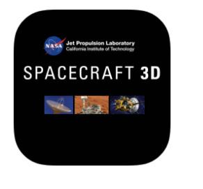 Appen Spacecraft 3D Appen Spacecraft 3D som finns både för ios och för android kan ni genom AR (augmented reality) uppleva olika rymdfarkoster.