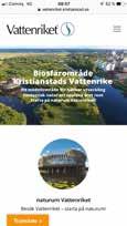 Segelskärmarna vid brofästet har rustats upp med ny information. åtgärder Vattenriket gör för att gynna dem, följde tipspromenad, dragspelsmusik och fika.