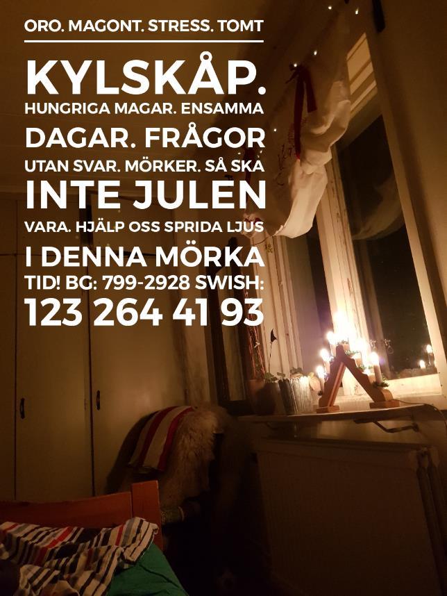 Ge bort Jul Julen är en tid för ljus, kärlek och värme, men tyvärr får inte alla familjer uppleva detta i år.