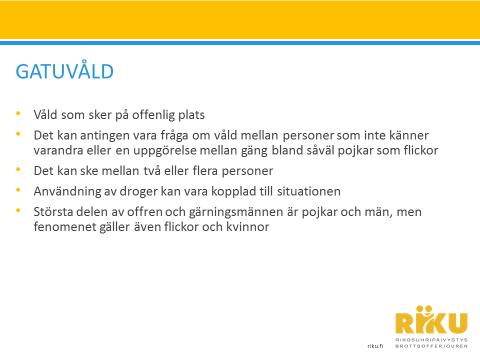 hur ingripa i situationen samt hur man kan söka