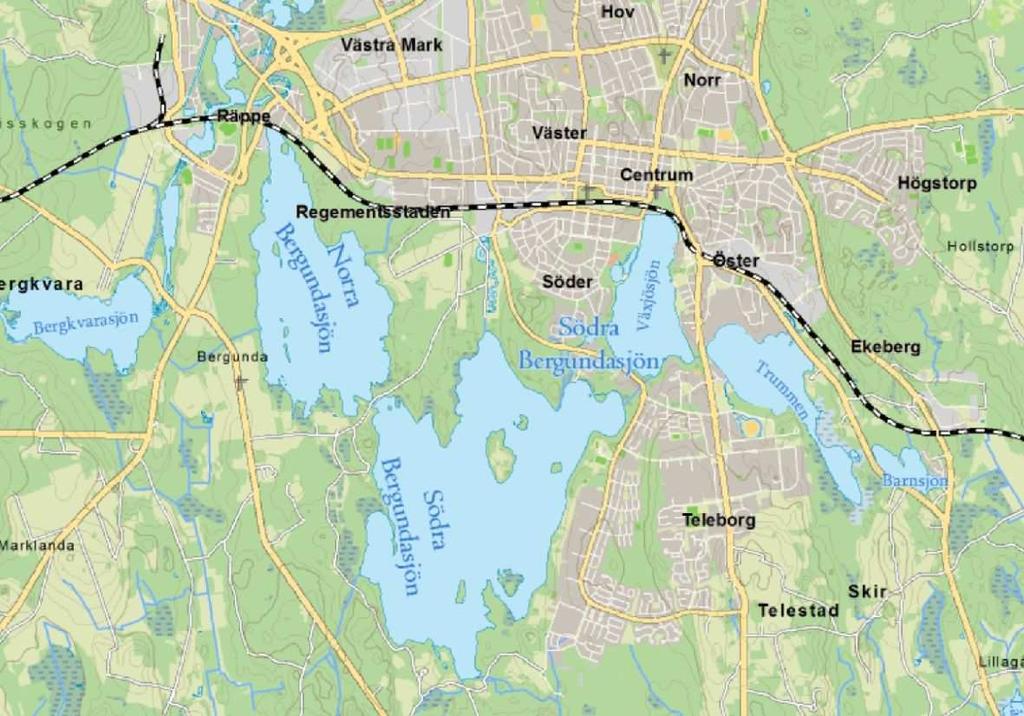 Därför vill Växjö kommun genomföra aluminiumbehandling av Växjösjön och Södra Bergundasjön för att fälla och binda till sedimenten den fosfor som frisätts vid internbelastningen.