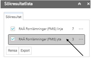 Funktionen Visa metadata är under uppbyggnad och vi hänvisar till Länsstyrelsernas Geodatakatalog där du kan