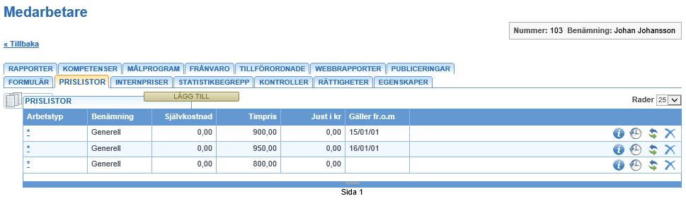 Kalendarium Klockslagsschema Nu finns möjlighet att lägga scheman som är knutna till klockslag för när arbetet ska utföras.