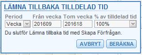 Lämna tillbaka tid för resursförfrågan I Copernicus kan boka tid direkt avaktiveras med en inställning.