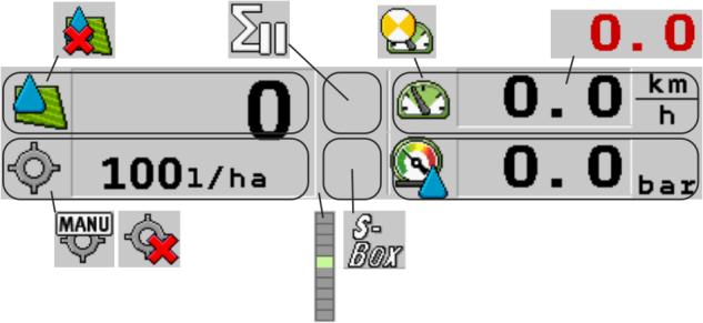 Grundläggande användning Layout på arbetssidan 5 Funktionssymbol Funktion Öppnar sidan Resultat. Öppnar sidan Maskindata. Öppnar sidan Påfyllning. Öppnar sidan Vikning.