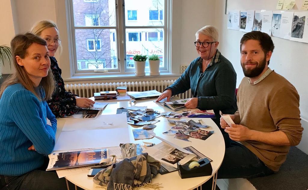 Bergs kommun Äkta vara. Samiskt. Längdåkning och skidstjärnor. På gång. Känslor. Guldkorn att jobba vidare med. Karamellpåsen en bjudpåse som man samlar ihop guldkorn i. Ljus att ta med sig. Lycka.
