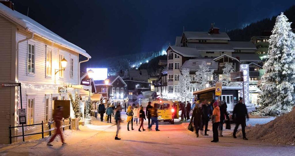 Åredalen har allt sedan järnvägen kom i slutet av 1800-talet varit en destination för turism.