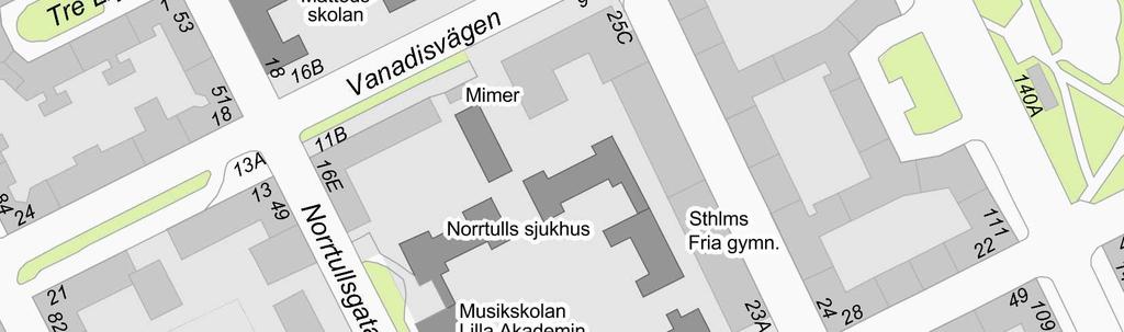 STADSBYGGNADSKONTORET PLANAVDELNINGEN DNR 2013-19348-54 MARIA BORUP 2014-05-14 TFN 010 452 21 21 1 (12) Planbeskrivning Detaljplan för fastigheten Mimer 8 i stadsdelen Norrmalm Orienteringskarta med