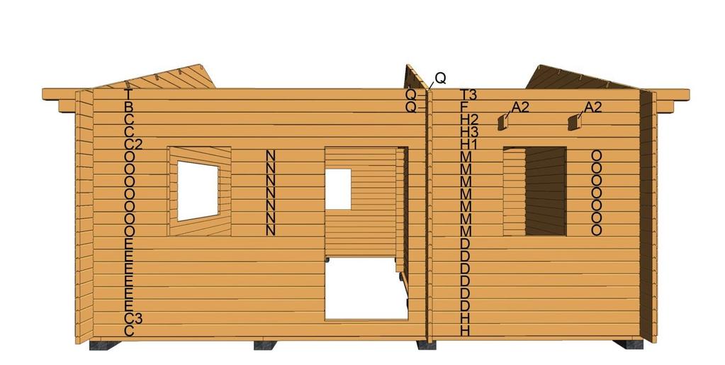 Fig.5 Framsida Lösknutar (Q) fästs