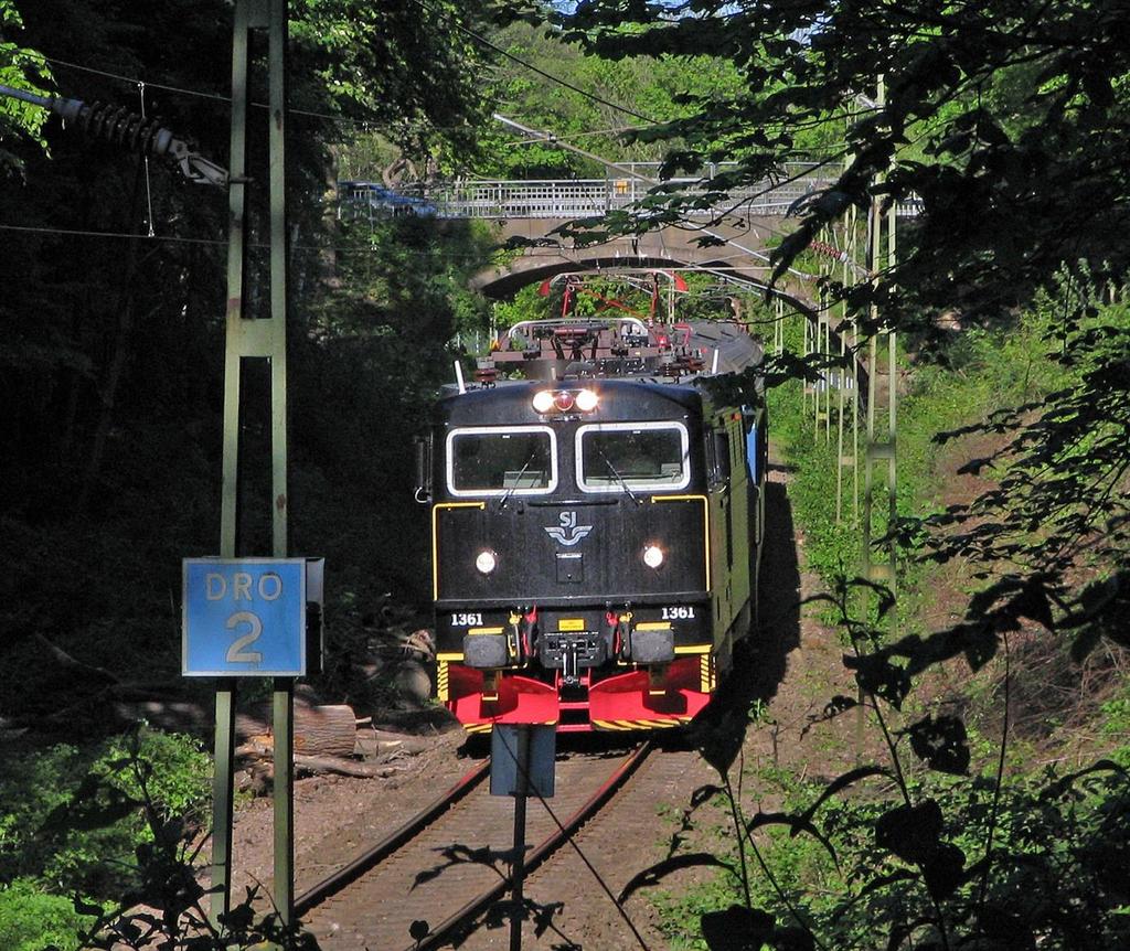 banarbete på sträckan