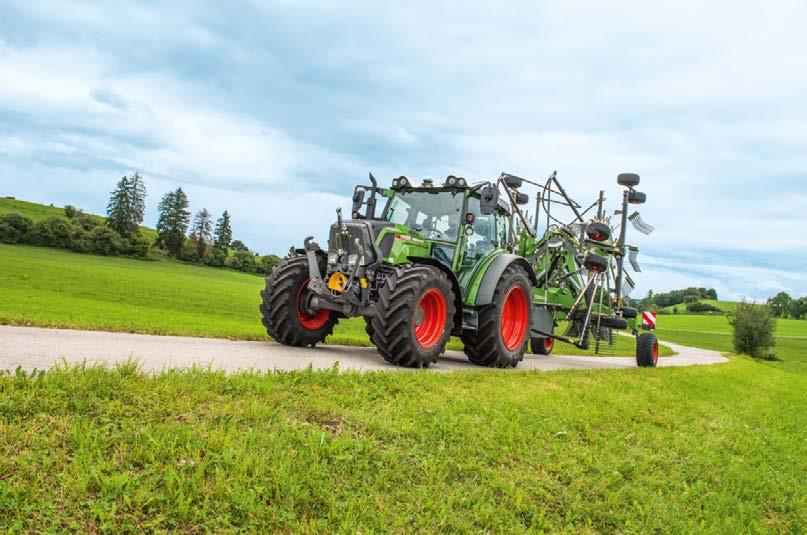 Ren prestanda Effekten hos Fendt 200 Vario år från 77 till maximalt 111 hk.