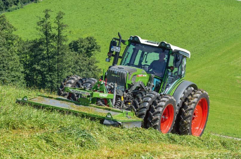 Den som leder erbjuder oändlia möjliheter. Fendt Vario = körkomfort Den helt stelösa Vario-transmissionen aranterar ett bekvämt arbete oh besparinsmöjliheter.