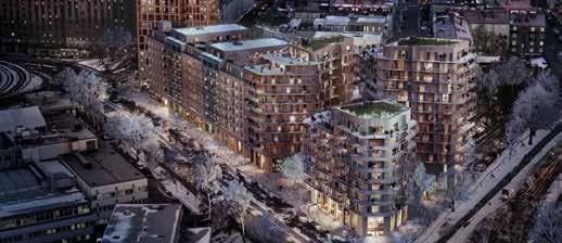 EKENSBERGSVÄGEN Tobin Properties utvecklar bland annat kvarteren runt Ekensbergsvägen i Sundbyberg.