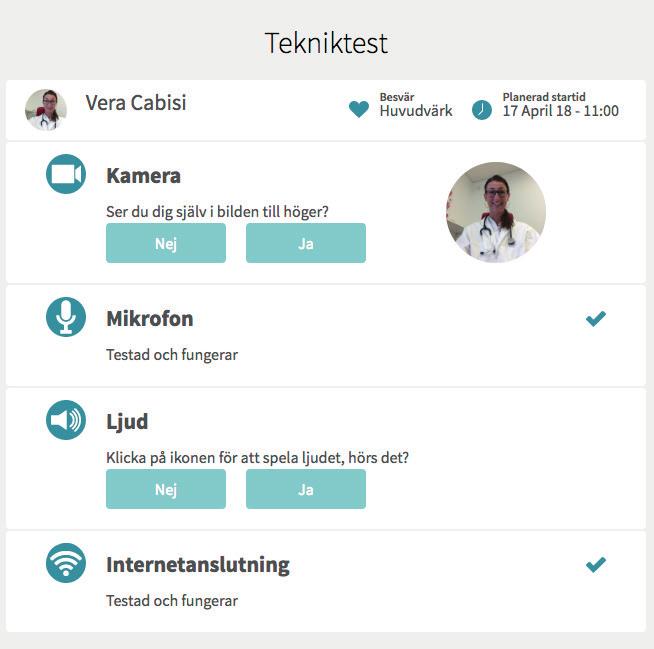 När du har klickat Ja på frågorna i