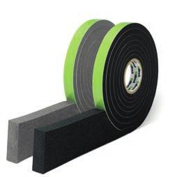 Tät- och fogband TP600 illmod 600 Fogband 600 Pa slagregnstät enligt MPA Bau Hannover UV-beständig och diffusionsöppen Enkel att installera i alla väder då en sida är självhäftande Övermålningsbar