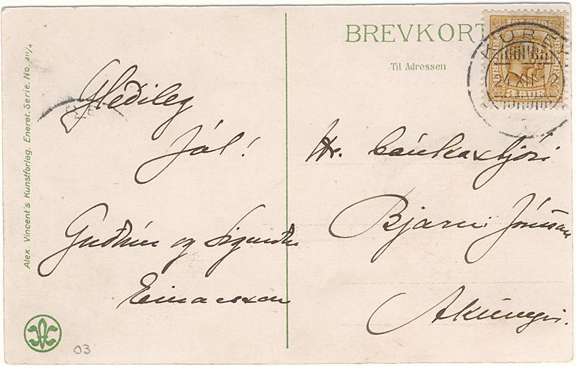 LOCAL POSTS Brian Flack A local post service began in Reykjavík during the 1880s.