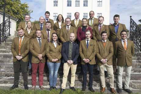 Yrkesmässig utbildning 2018 års viltmästarkurs genomfördes mellan 29 januari och 14 september på Öster Malma i Södermanland. Totalt antogs 19 studenter.