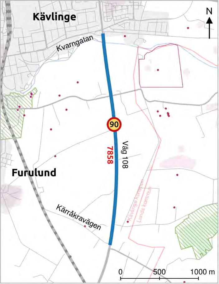 Lackalänga-Rinnebäck Berörda kommuner: Kävlinge kommun Objektsid för kartreferens: 224 Öppet för trafik: år 2018 Ungefärlig kostnad: 18 miljoner kronor varav kommunen står för hälften.