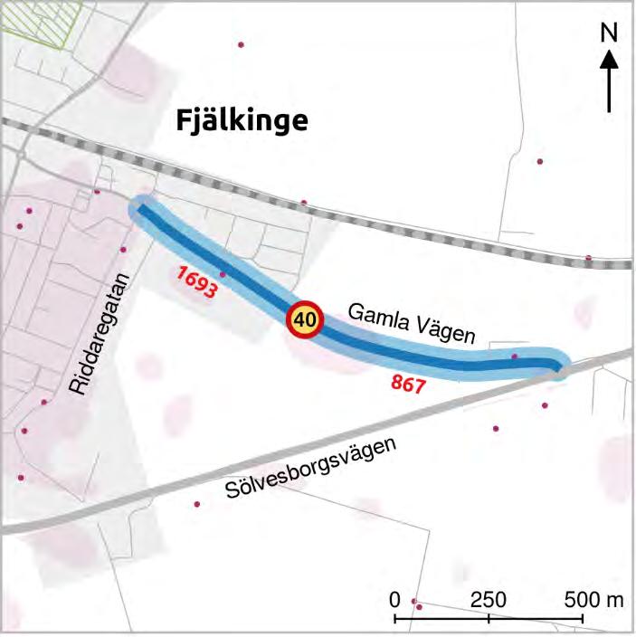 Bäckaskog-Fjälkinge Berörda kommuner: Kristianstad kommun Objektsid för kartreferens: 226 Öppet för trafik: år 2019 Ungefärlig kostnad: 6 miljoner kronor varav kommunen står för hälften.