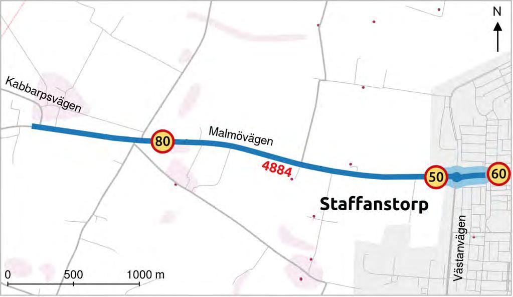 Staffanstorp-Åkarp Berörda kommuner: Burlövs kommun, Staffanstorps kommun Objektsid för kartreferens: 16 Öppet för trafik: Mellan 2021 och 2023 Ungefärlig kostnad: 10 miljoner kronor varav kommunen