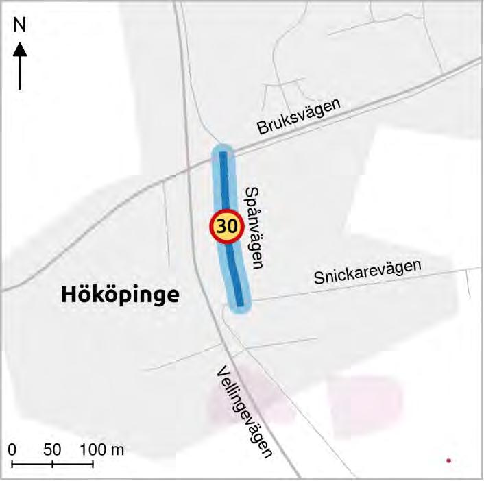 Vellingevägen, Hököpinge Berörda kommuner: Vellinge kommun Objektsid för kartreferens: 145 Öppet för trafik: Mellan 2021 och 2023 Ungefärlig kostnad: 3 miljoner kronor varav kommunen står för hälften.