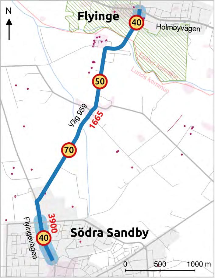 Flyinge-Södra Sandby Berörda kommuner: Lunds kommun Objektsid för kartreferens: 95 Öppet för trafik: Mellan 2024 och 2026 Ungefärlig kostnad: 15 miljoner kronor varav kommunen står för hälften.