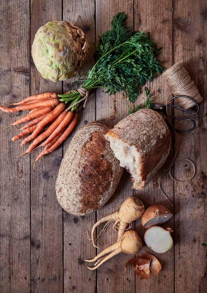 RUSTIKA BRÖD FYLLDA MED