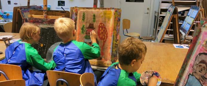 konsthallen som ligger i anslutning till ateljén.