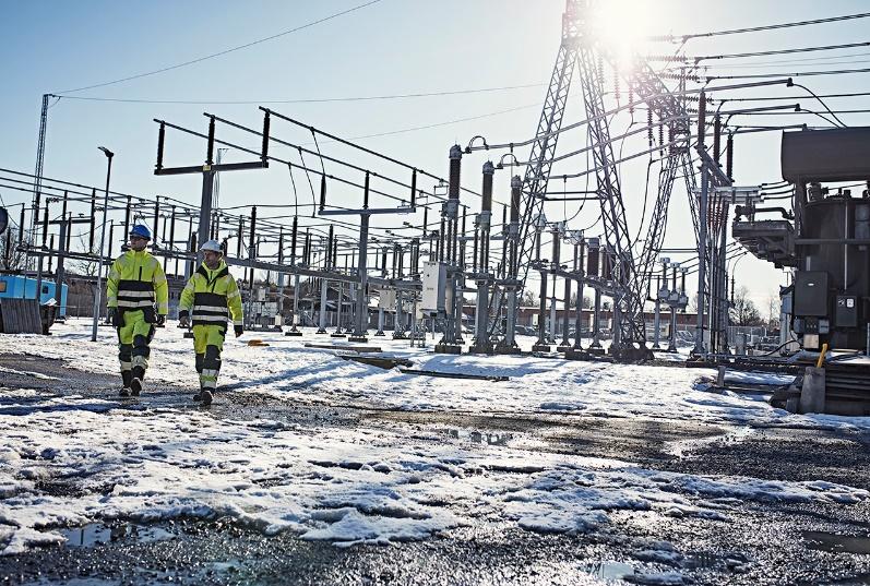 kv (fördelning) Ledningslängd 1 175 km varav