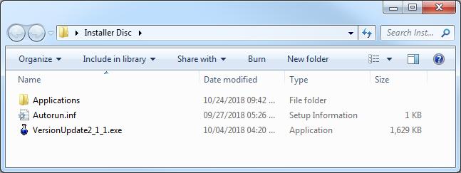 Installationsprocedur Programvaran kan installeras på två sätt: 1. Genom att skaffa en CD-ROM-skiva från Randox med uppdateringen till version 2.