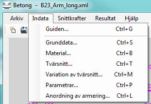 ConcreteDesigner Bridge Sidan 10(45) 3.2 Utskriftsval Under Utskriftsval finns möjlighet att välja vilka grafikbilder som skall vara med på utskriften.
