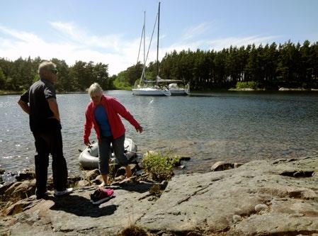 En rundtur via Danmark Sommaren 2016 seglade Åsa och Jan Simonson via Göta kanal till Danmark och hem igen, tillsammans med tre andra båtar.