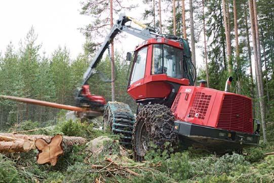 ARBETSRAPPORT FRÅN SKOGFORSK NR 630 2007 Foto: Komatsu Forest.