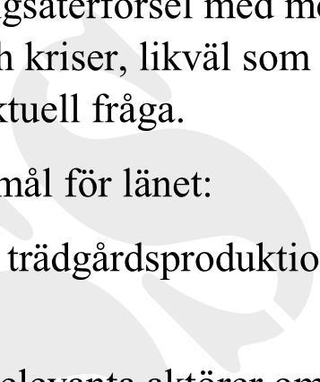 Jordbruksmarkens produktionsförmåga upprätthålls och växtnäringsåterförsel från stad till land ökar. 4.