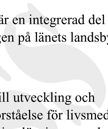 Aktörerna i livsmedelskedjan är integrerade i innovationssystem och bidrar till innovation och förnyelse genom utveckling av nya produkter, processer, metoder och