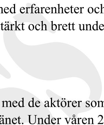 Som ett komplement gjordes intervjuer med företrädare för delar av livsmedelssystemet som inte varit representerade i workshopparna.