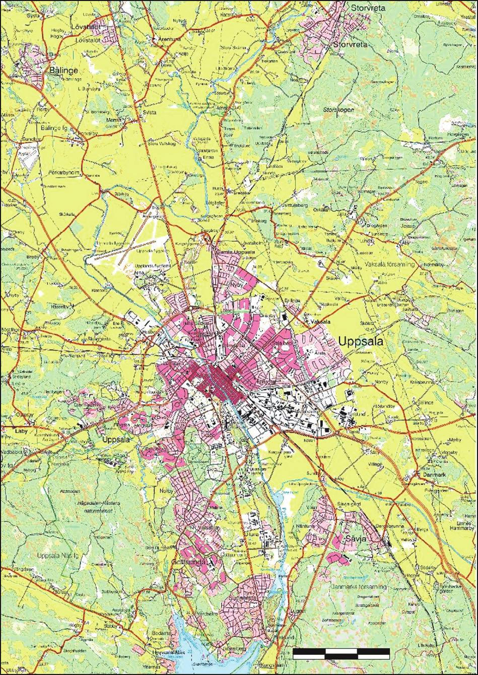 PROVTAGNINGSLOKALER Provtagning har skett på fyra platser under 2013, nämligen vid Ekeby kvarn nedströms Storvreta, nedströms Ulva kvarn, i centrala Uppsala mellan Kvarnfallet och Dombron och i