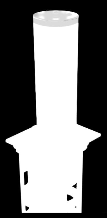 ökat korrosionsmotstånd Matt finish, pulverlackerat ytskikt (RAL7016 standard)