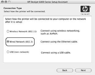 Trin 2: Installation af printersoftwaren via en kabelforbundet Ethernet-forbindelse Software-firewall?