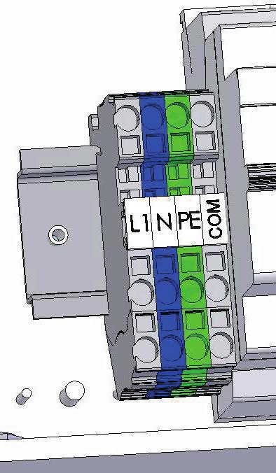 Röranslutning av produkten Gör röranslutningen enligt kombinationsexemplen i instruktionen. Se även åttuppgifter för anslutningarnas dimension och placering.