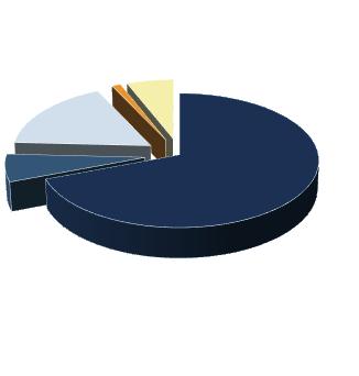 12 TULLVERKETS ÅRSREDOVISNING 2018 Diagram 1 Kostnadsfördelning (tkr) Källa: Agresso 326 355 21 369 114 282 1 321 340 125 561 Kostnad för personal 1 321 340 tkr (69%) Kostnad för lokaler 125 561 tkr