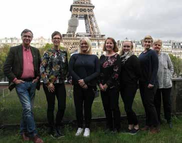 Frankrike En resa till Paris genomfördes hösten 2017 där sex vägledare via studiebesök fick en bild av det franska vägledningssystemet och hur de arbetar med neutrala mötesplatser.