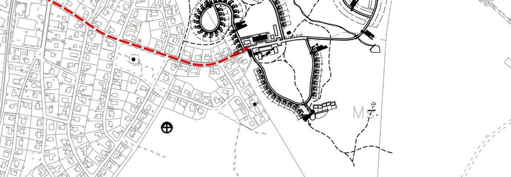 Först i samband med att etapp 3 och 4 byggs ut planerar man att ansluta till Cirkelvägen. Trafiken beräknas öka med ca 3 ÅDT (årligdygnstrafik) per bostad.