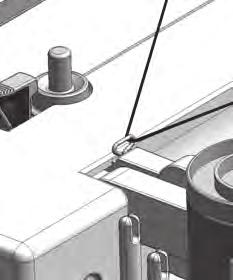 5 English Deutsch Attach the bayonet base to the opening in the computer, pointing the rounding to the left.